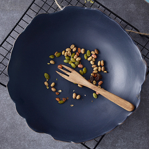 Lotus-shaped  Ceramic Colored Bowls