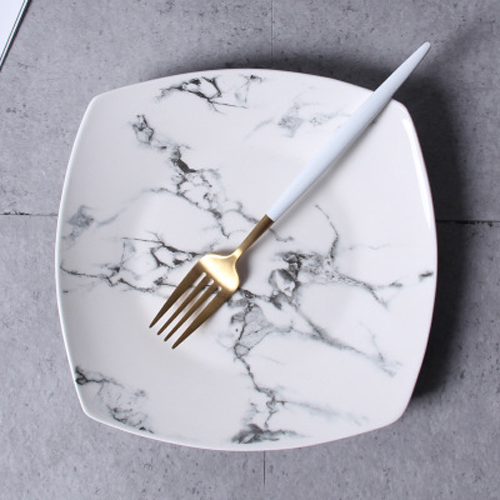 Marbleize Stoneware Cutlery Sets