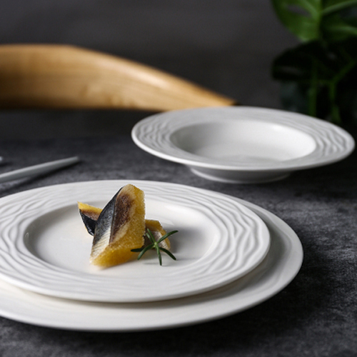 Creative  Relief  Porcelain Dish Sets