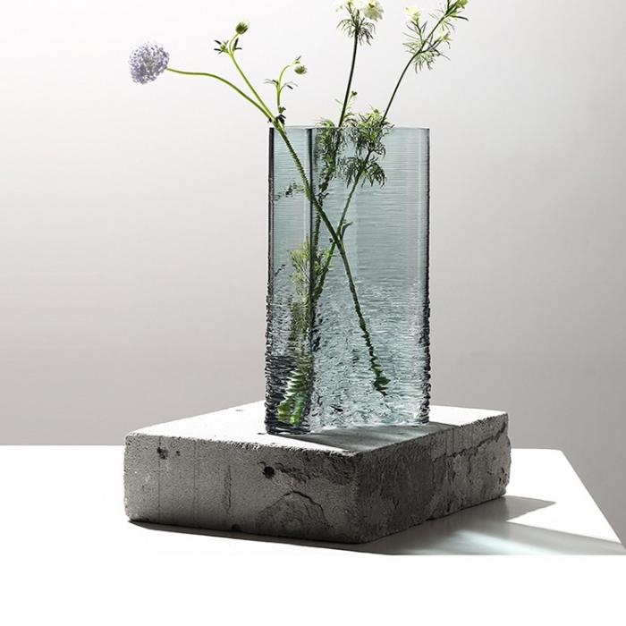 Arc-shaped  Glass Vase