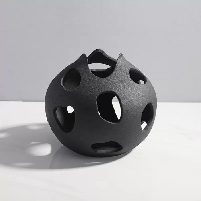 Creative Ceramic Hollow Ball-shaped  Table Decoration Sets