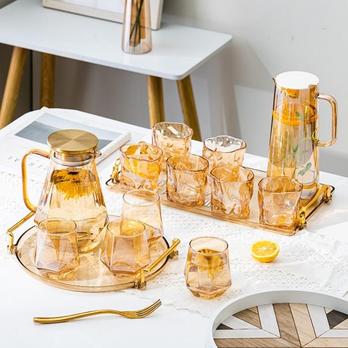 Japanese Style- designd  Glass Drinking Sets