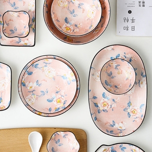 Cherry Blossoms  Porcelain Colored Cutlery Sets