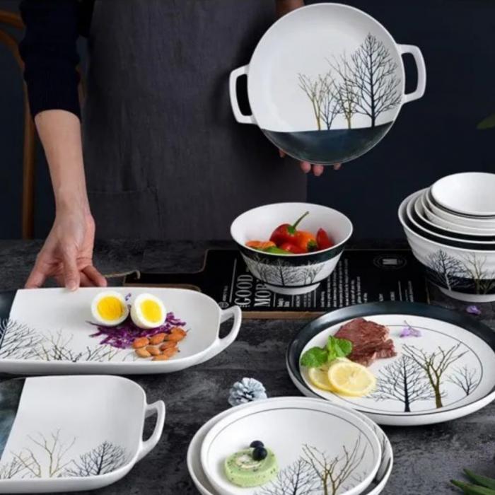 Stylish Porcelain Colored Cutlery Sets