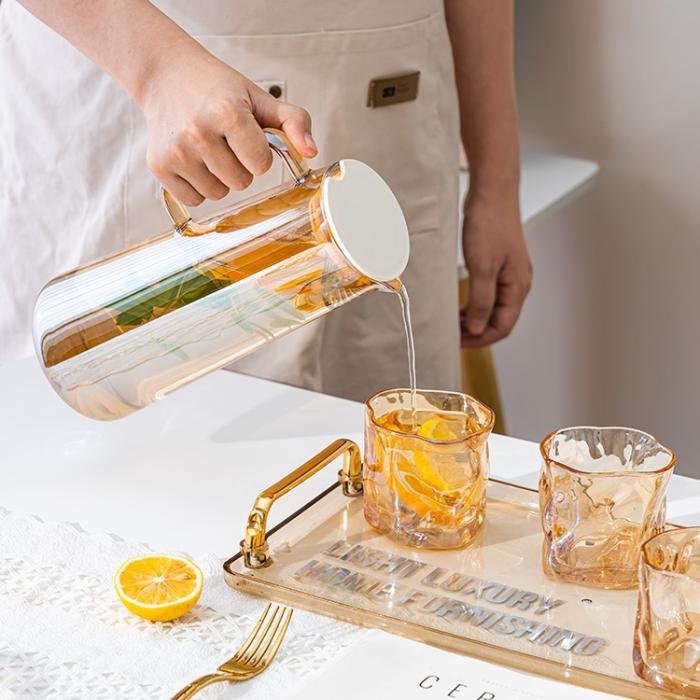 Japanese Style- designd  Glass Drinking Sets