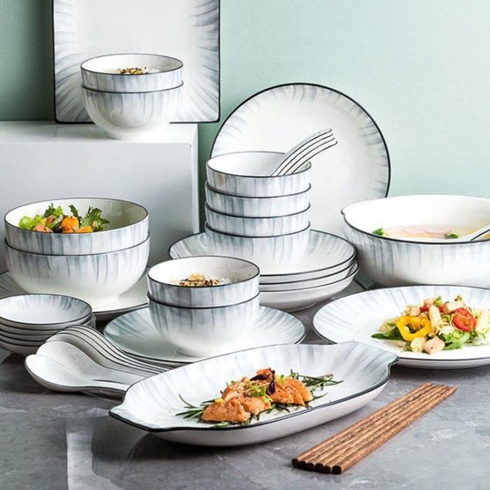 Japanese Style Soneware utlery Sets