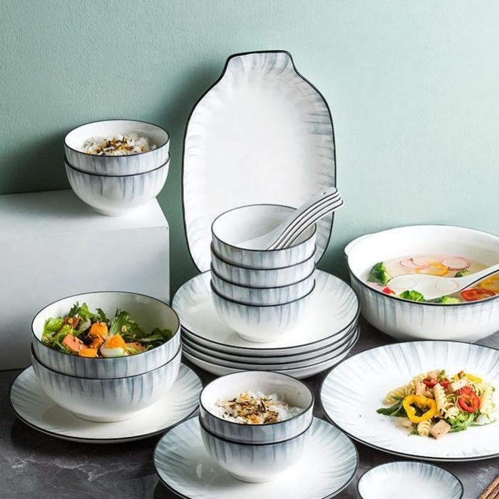 Japanese Style Soneware utlery Sets