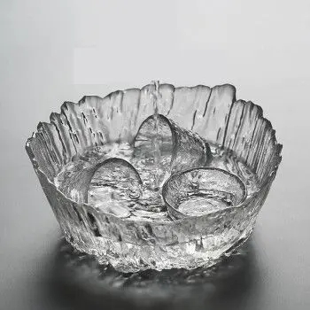 Iregular Salad Glass  Bowls