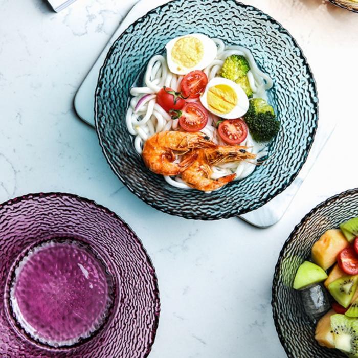 Colored Salad Glass  Bowls