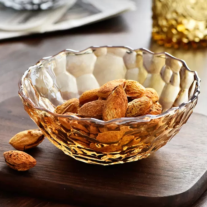 Honeycomb-like Salad Glass  Bowls