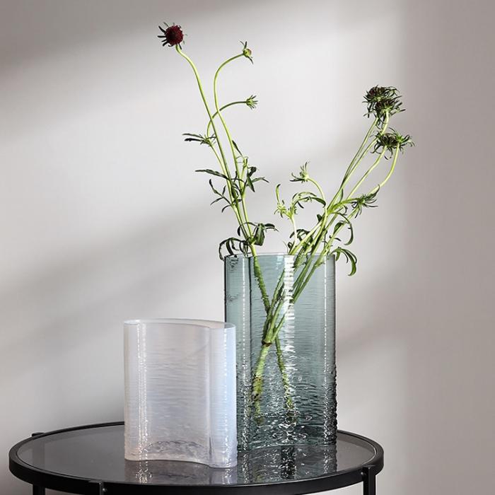 Arc-shaped  Glass Vase