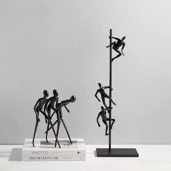 Metal Simple Abstract Figure Sculpture