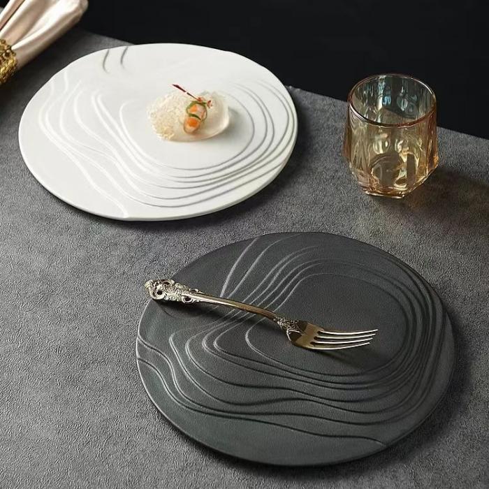 Terraced-shaped Ceramic Dish