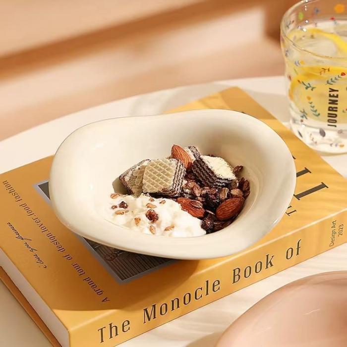 Morandi Hat-shape Porcelain Dish