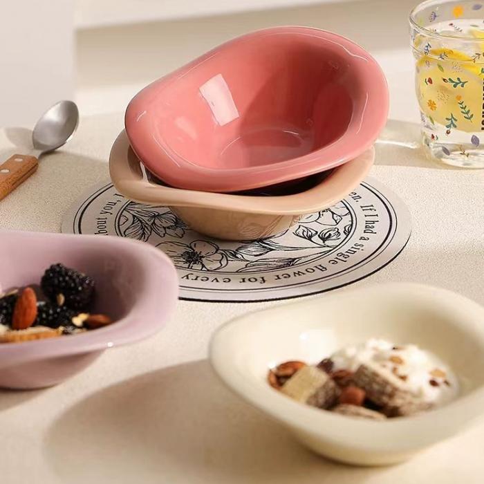 Morandi Hat-shape Porcelain Dish