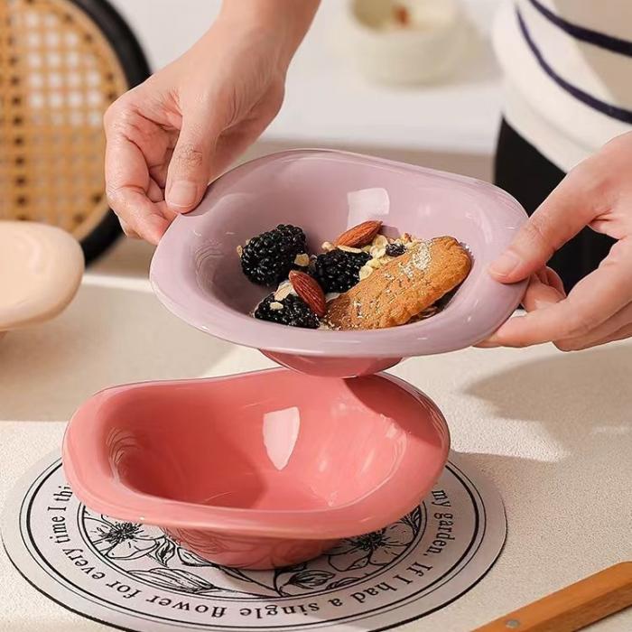 Morandi Hat-shape Porcelain Dish